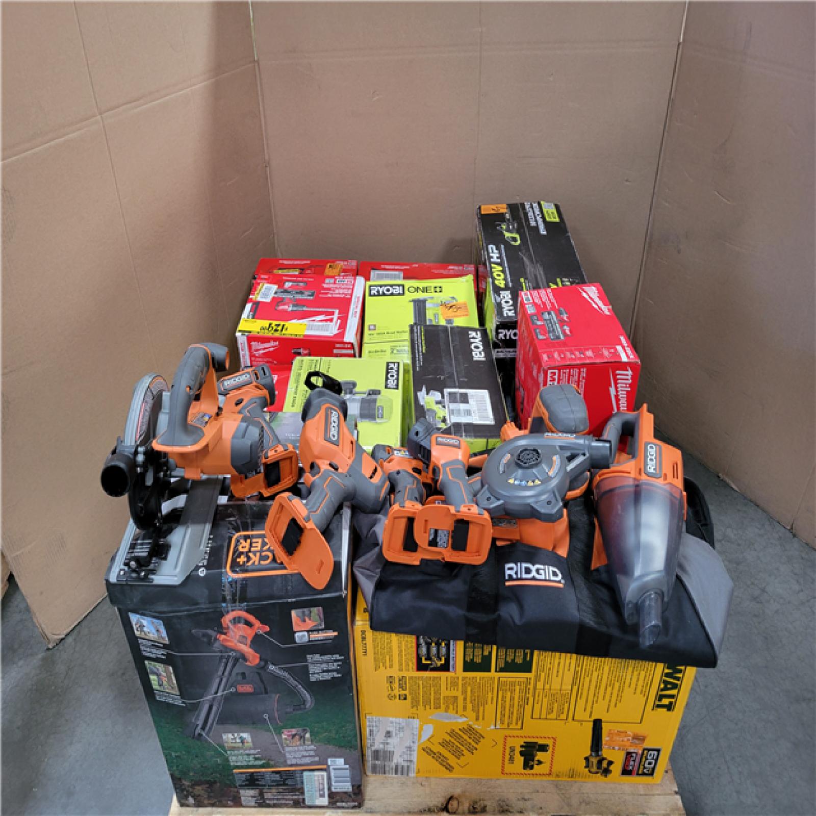 CALIFORNIA AS-IS TOOL PALLET