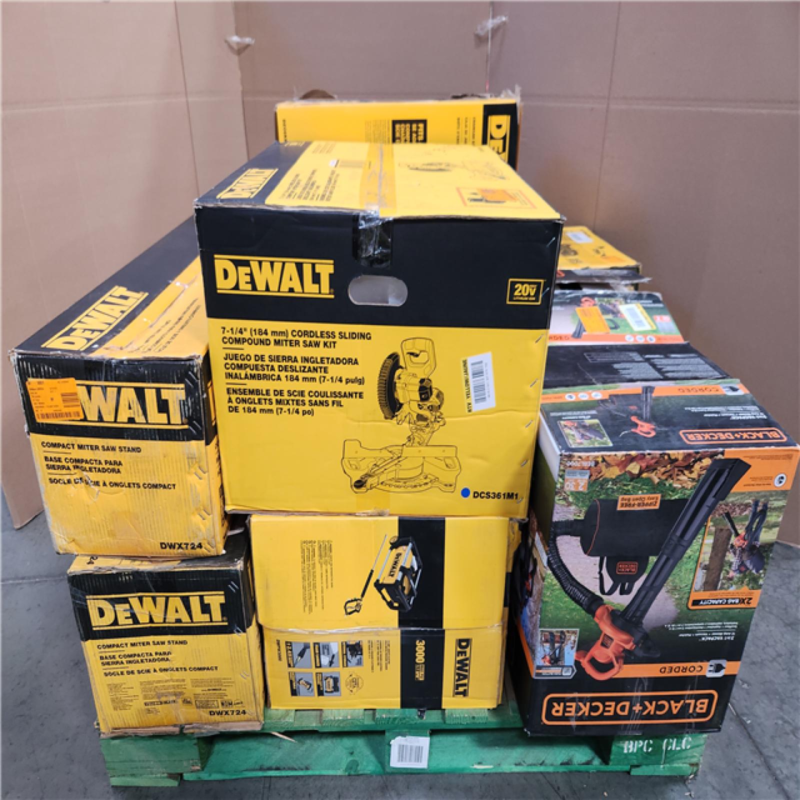 CALIFORNIA AS-IS TOOL PALLET