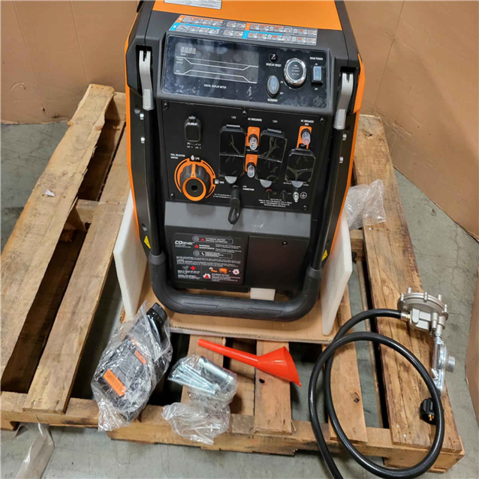 CALIFORNIA AS-IS GENERAC PORTABLE GENERATOR