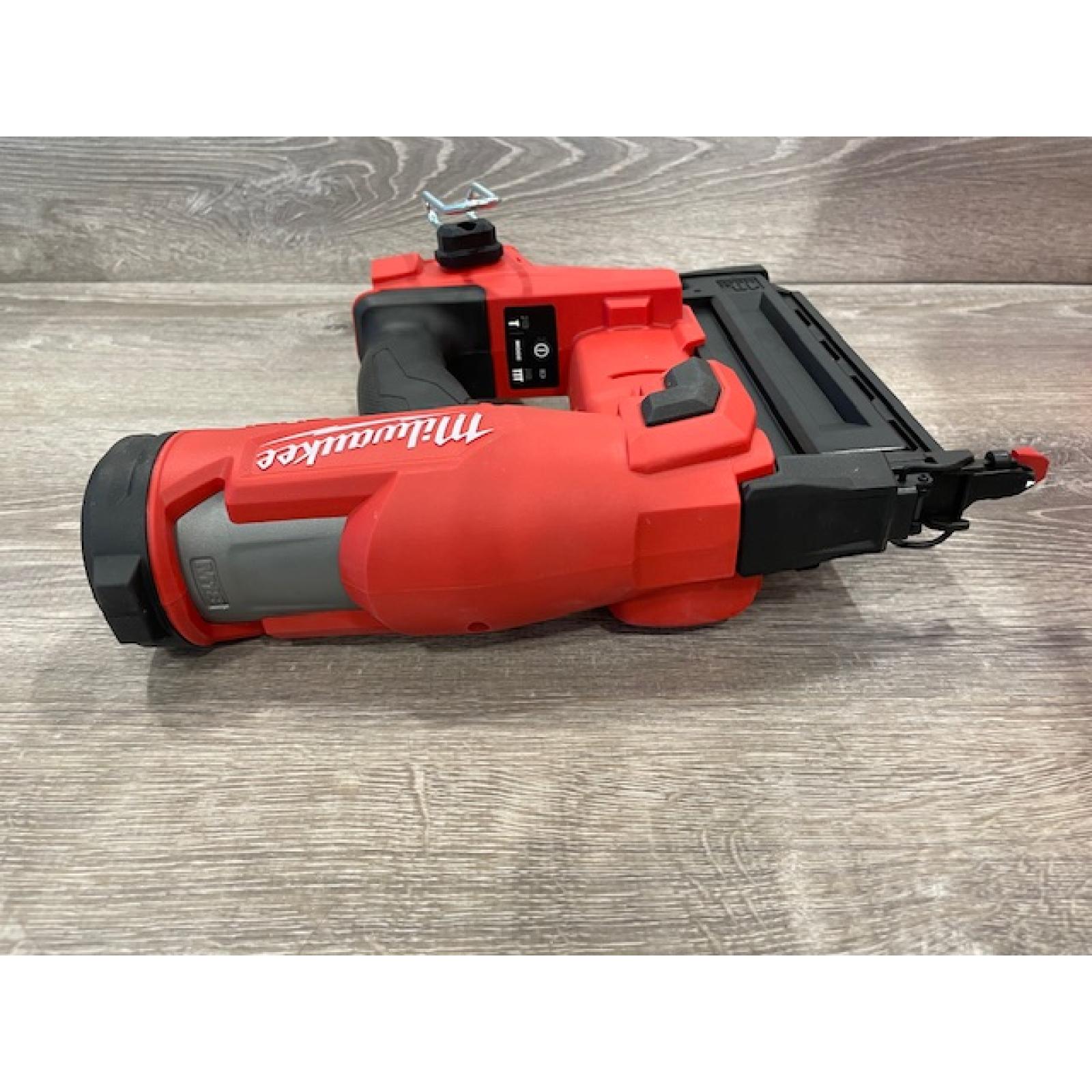 AS-IS Milwaukee FUEL 18-Volt Lithium-Ion Brushless Cordless Gen II 18-Gauge Brad Nailer (Tool-Only)