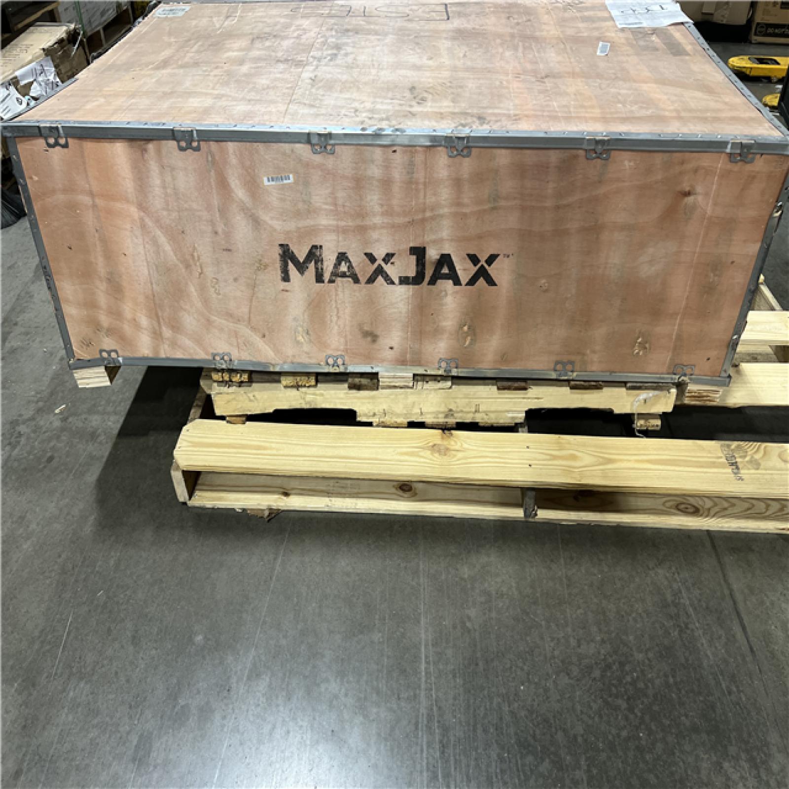 DALLAS LOCATION - MAX JAX MK7 Symmetric Portable 2 Post Car Lift with 7,000 lbs. Weight Capacity and 110V Power Unit Included