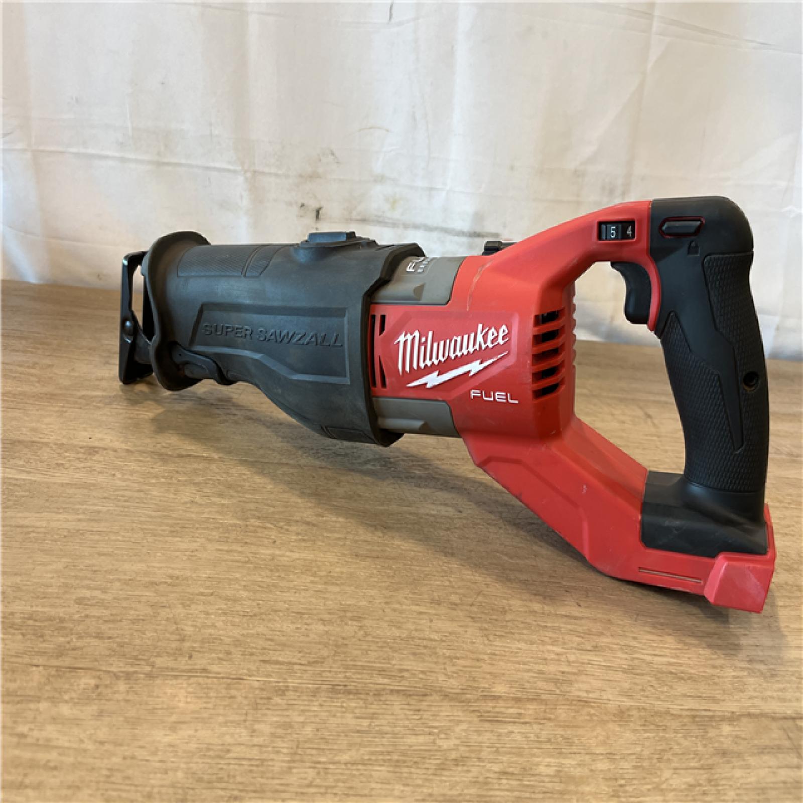 AS-IS Milwaukee FUEL 18V Lithium-Ion Brushless Cordless Super SAWZALL Orbital Reciprocating Saw (Tool-Only)