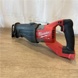 AS-IS Milwaukee FUEL 18V Lithium-Ion Brushless Cordless Super SAWZALL Orbital Reciprocating Saw (Tool-Only)