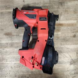 HOUSTON LOCATION - AS-IS Milwaukee M18 FUEL 18-Volt Lithium-Ion Brushless Cordless Coil Roofing Nailer (Tool Only)
