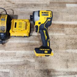 HOUSTON LOCATION - AS - IS DEWALT Atomic 20V Max Lithium-Ion Brushless Cordless Compact 1/4 in. Impact Driver Kit