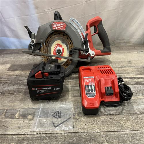 AS-IS Milwaukee FUEL 18V Lithium-Ion Cordless 7-1/4 in. Rear Handle Circular Saw Kit