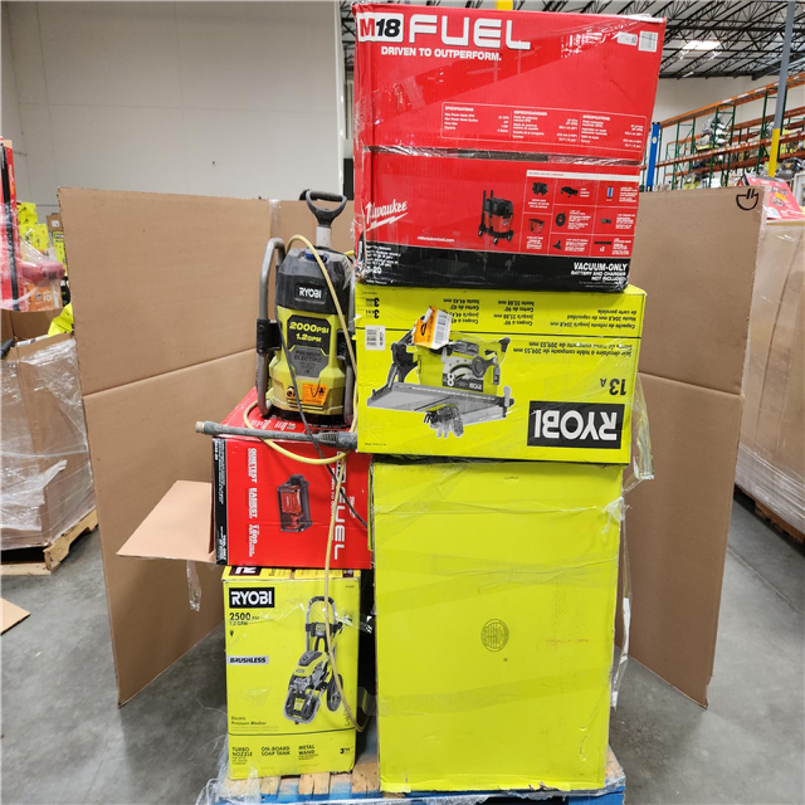 CALIFORNIA  AS-IS TOOL PALLET
