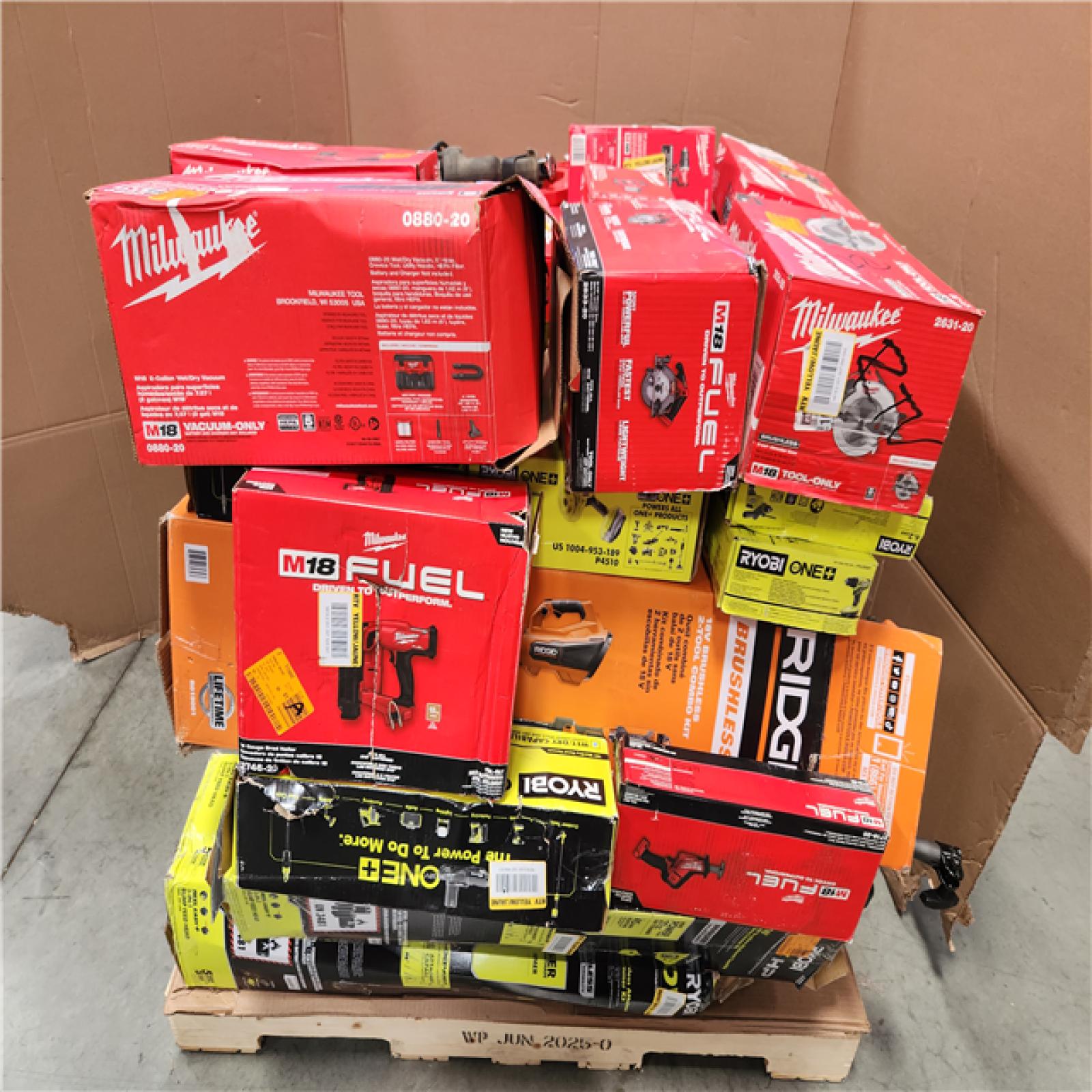 CALIFORNIA AS-IS TOOL PALLET