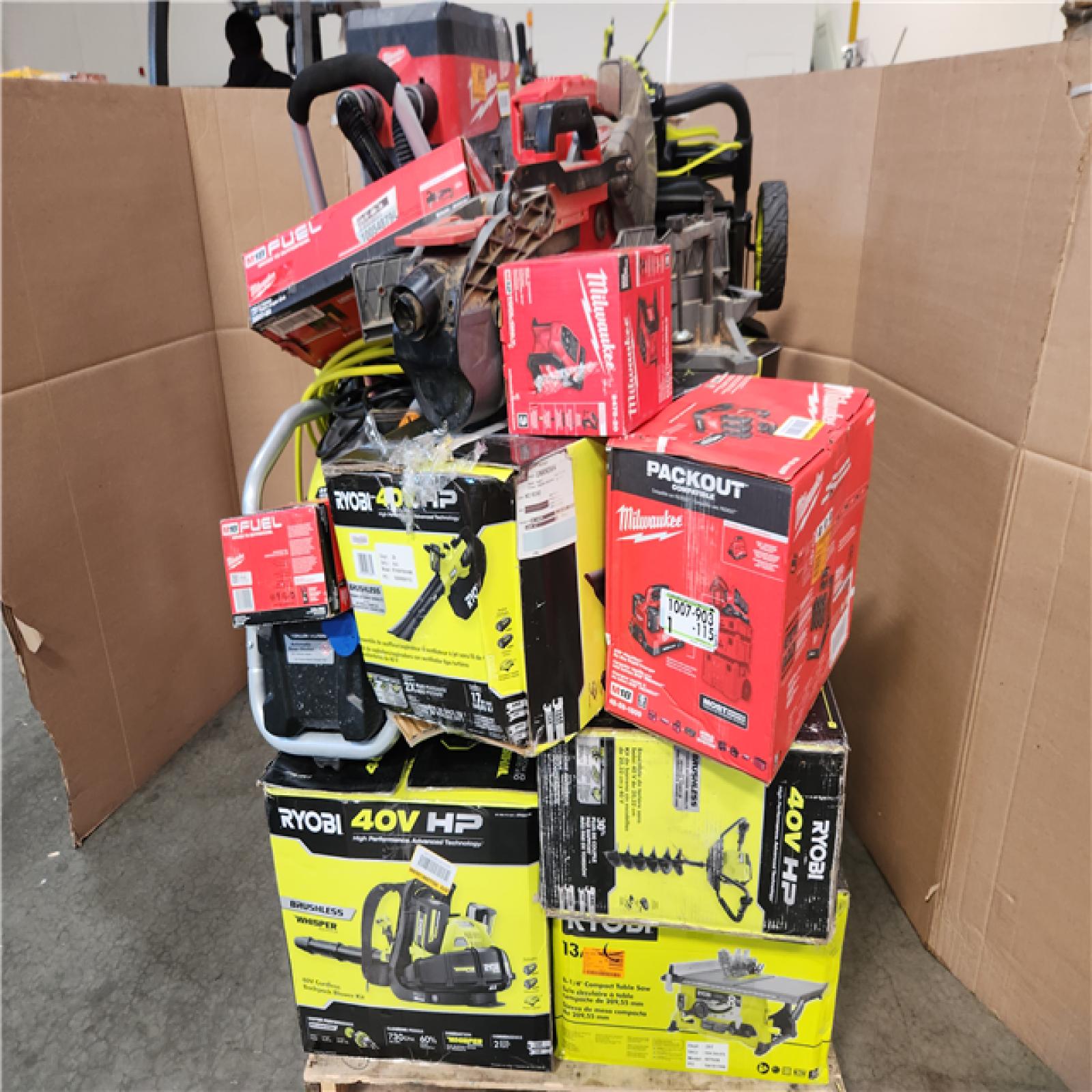 CALIFORNIA AS-IS TOOL PALLET