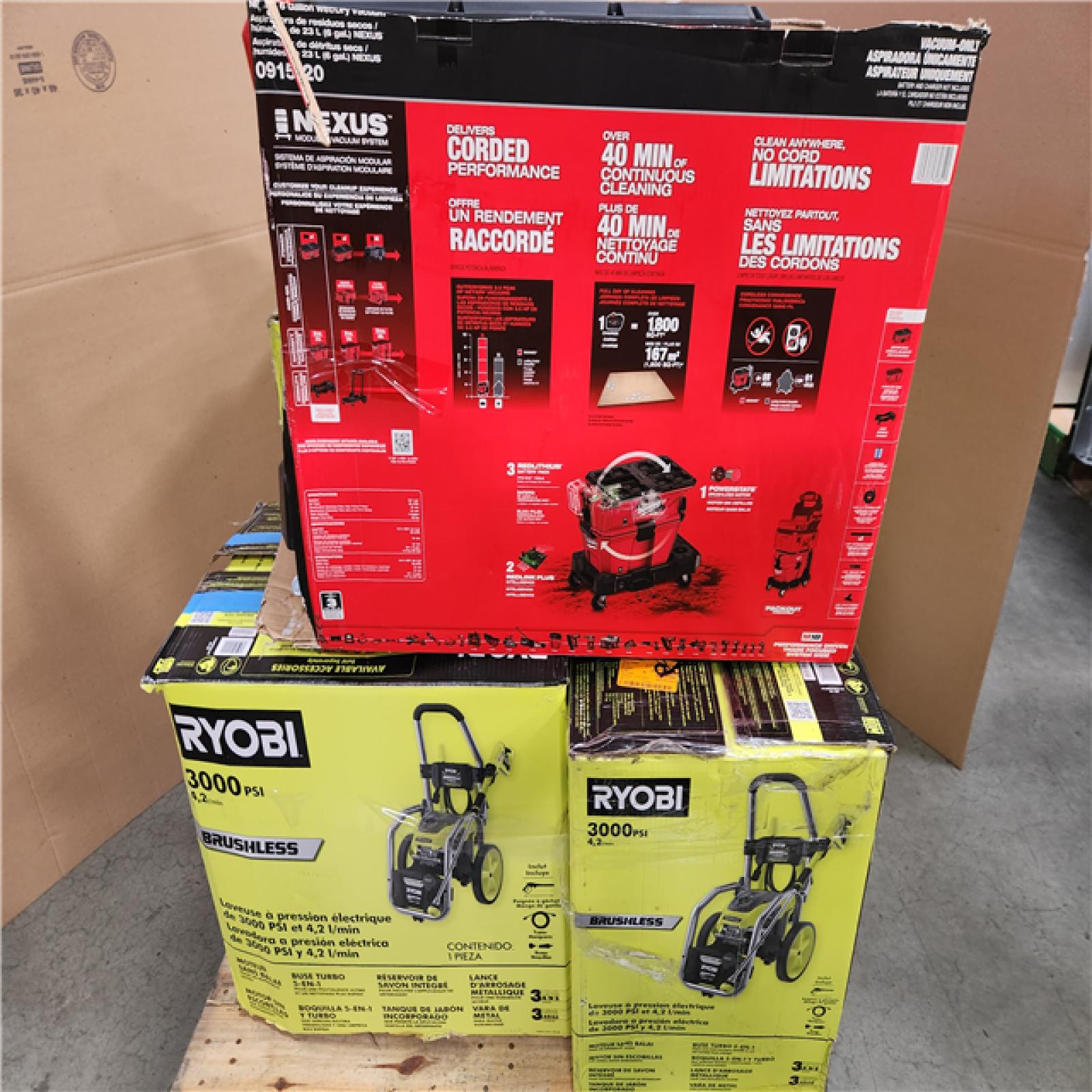 CALIFORNIA AS-IS TOOL PALLET