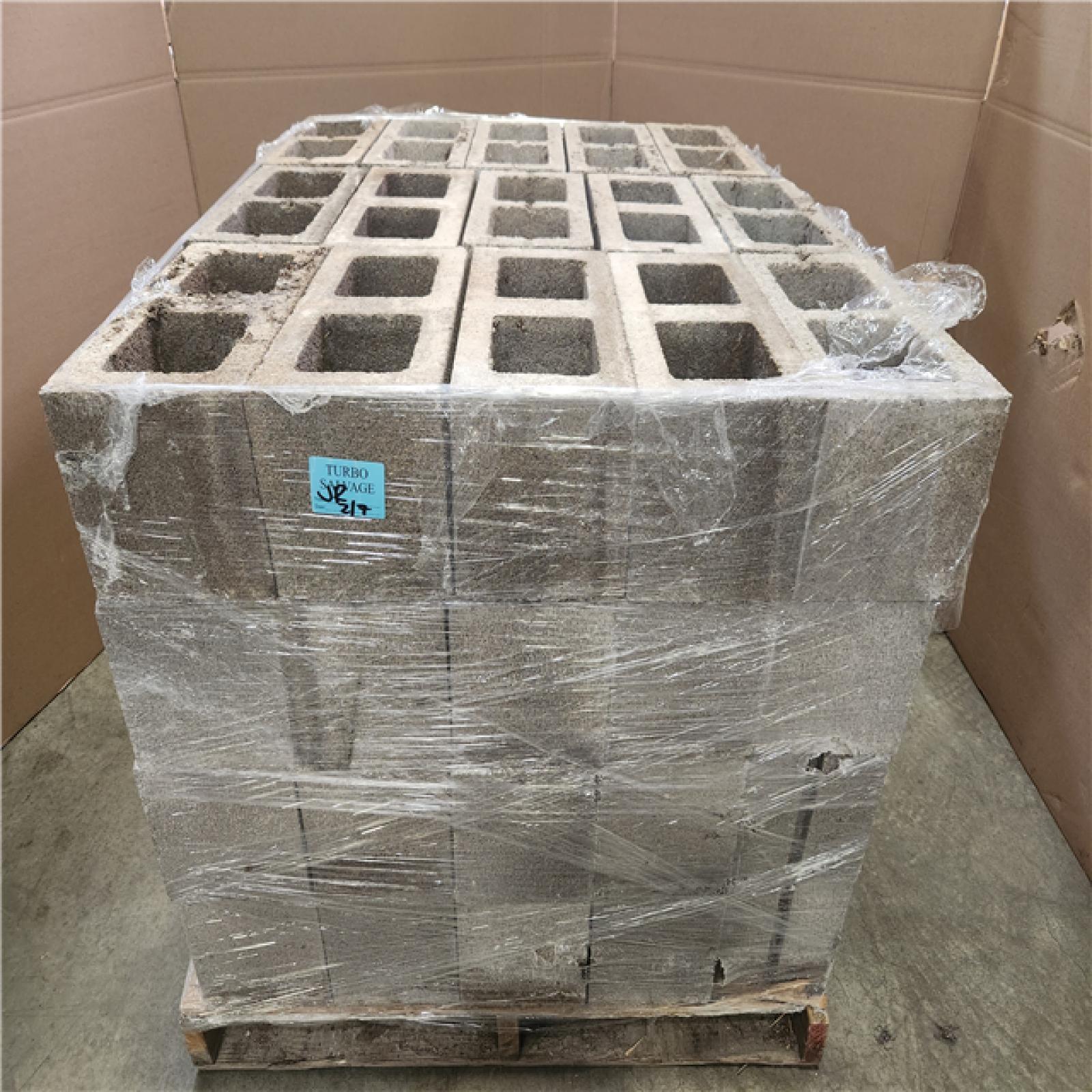 Phoenix AS-IS 8 in. x 8 in. x 16 in. Concrete Block Pallet (60-Blocks)