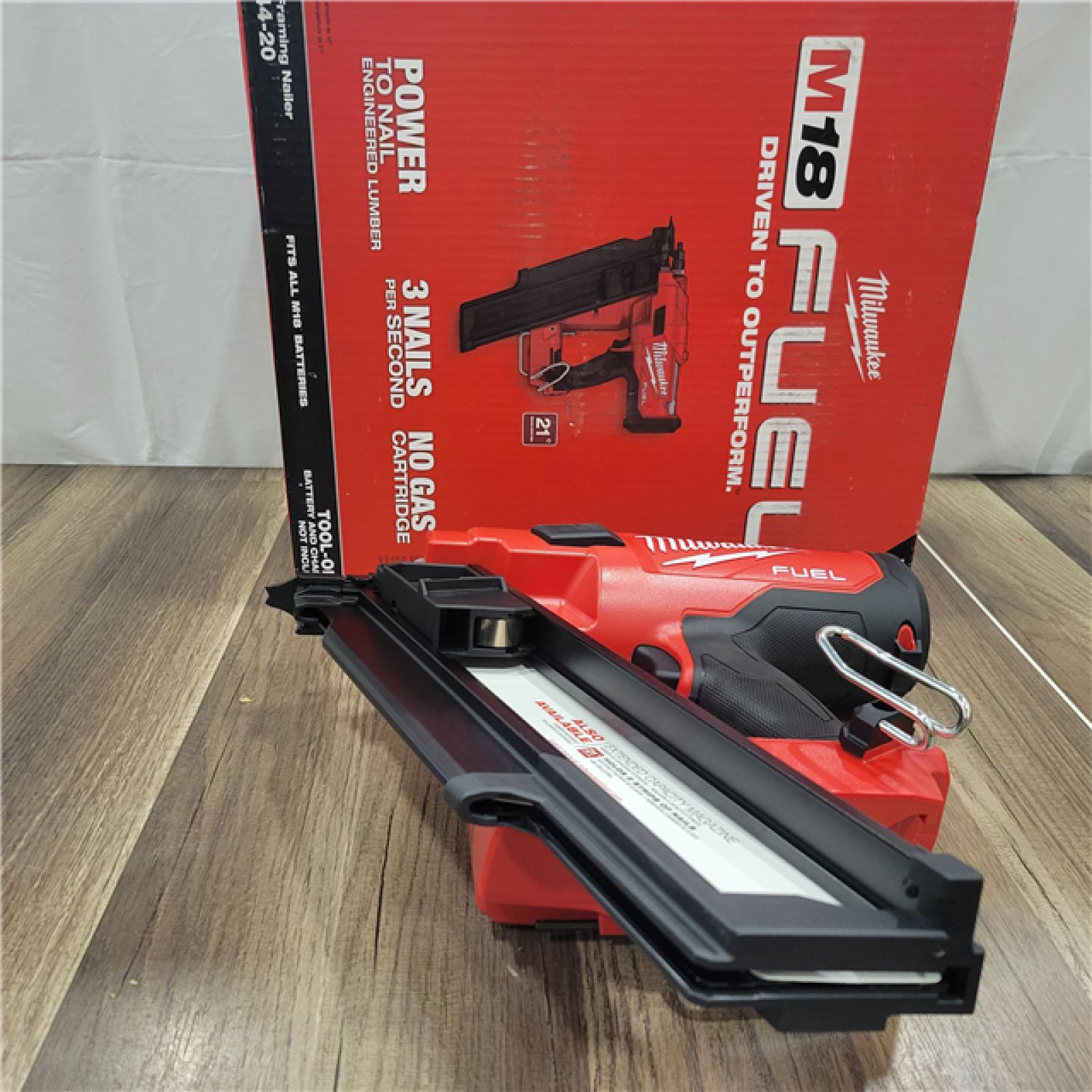 AS-IS Milwaukee 2744-20 M18 FUEL 21-Degree Cordless Framing Nailer (Tool Only)