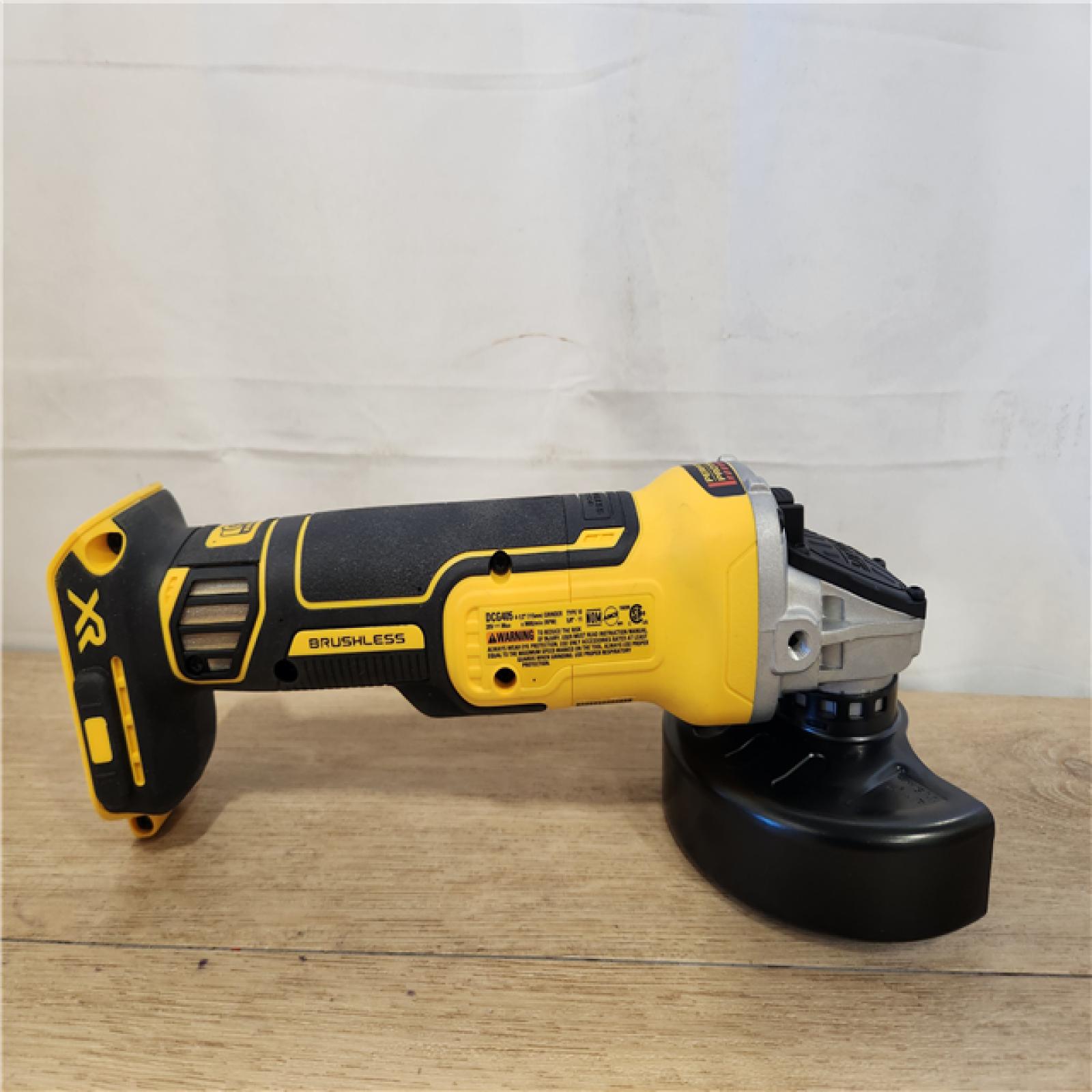 AS-IS- DeWalt 20V Max XR 4.5-Inch Slide Switch Small Angle Grinder (Tool Only)