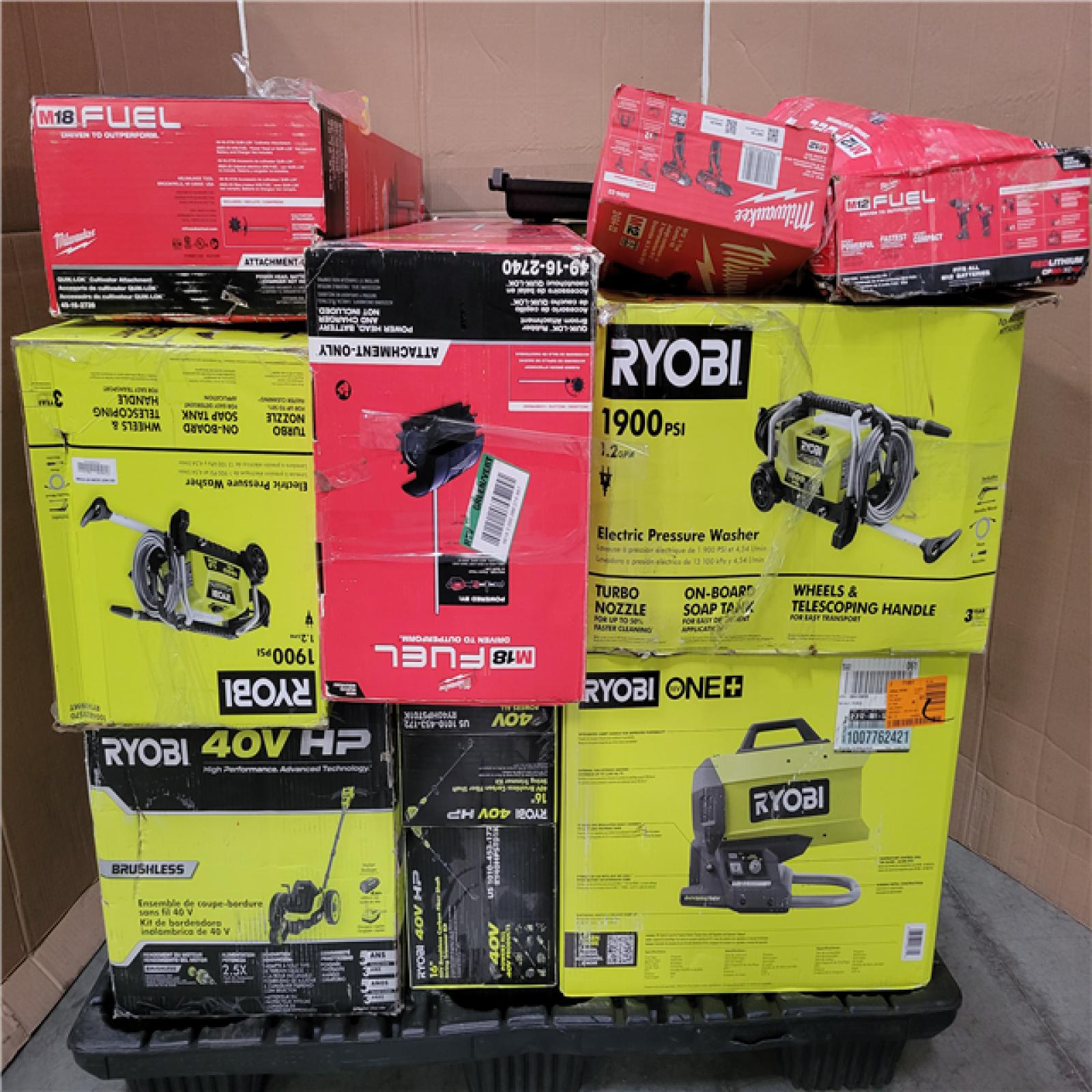 CALIFORNIA AS-IS TOOL PALLET