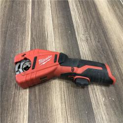 AS-IS Milwaukee 12V Lithium-Ion Cordless Copper Tubing Cutter (Tool-Only)