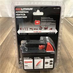 NEW- Milwaukee 18-Volt 5.0 Ah Lithium-Ion XC Extended Capacity Battery Pack