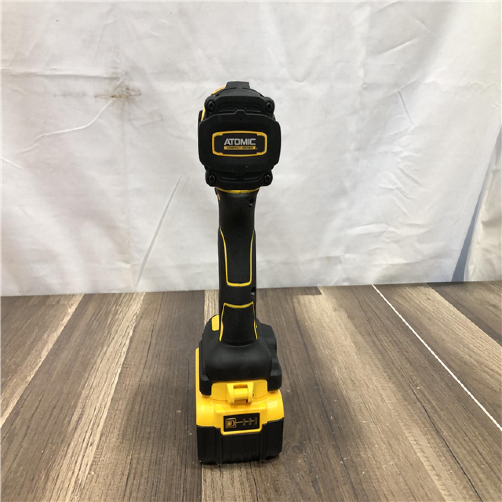 AS-IS DEWALT ATOMIC 20V MAX Lithium-Ion Cordless 1/4 in. Brushless Impact Driver Kit