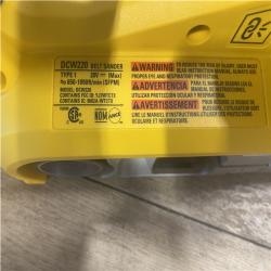 AS-IS DEWALT 20V MAX* XR Brushless Cordless Belt Sander (Tool-Only)