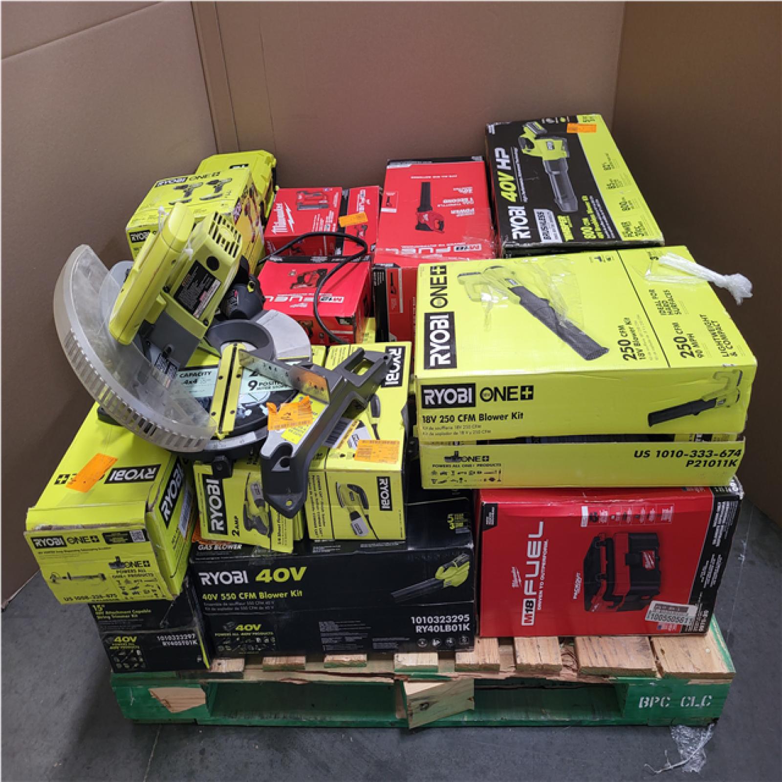 CALIFORNIA AS-IS TOOL PALLET