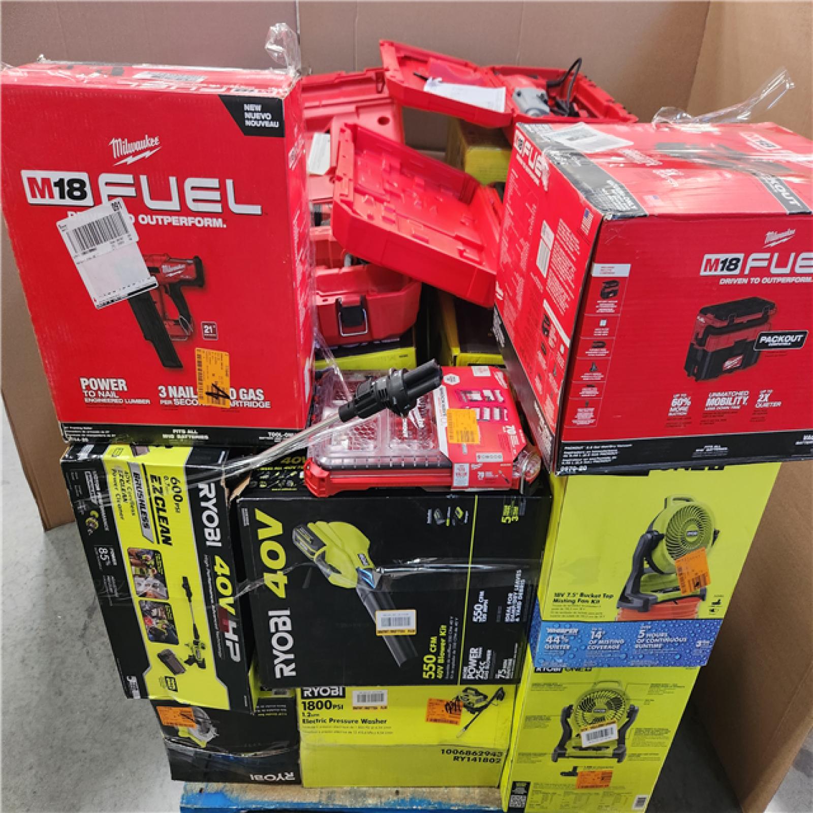 CALIFORNIA AS-IS TOOL PALLET