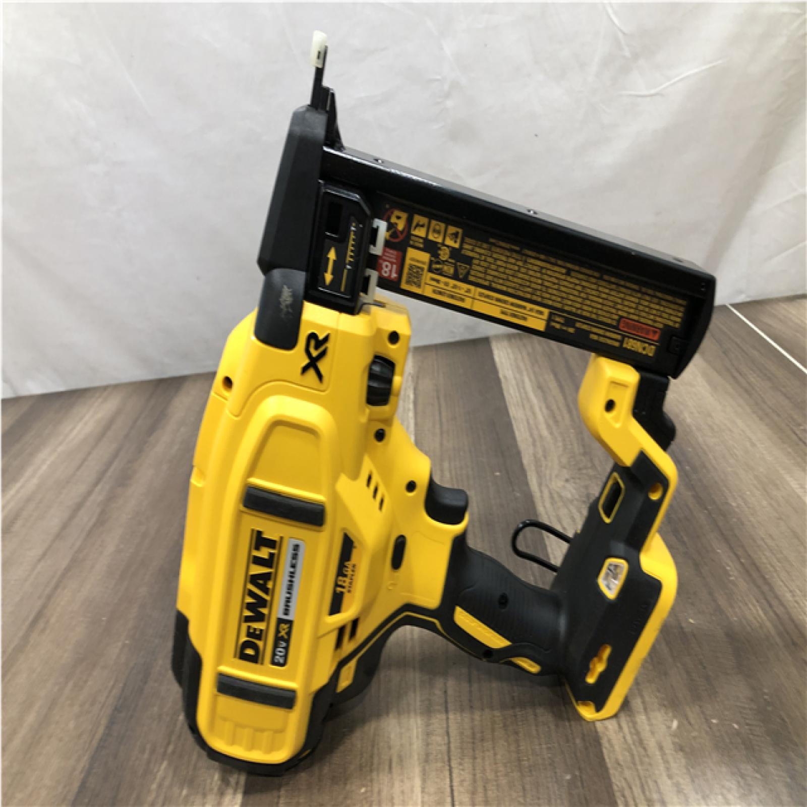 AS-IS DEWALT Cordless 18-Gauge Narrow Crown Stapler (Tool Only)