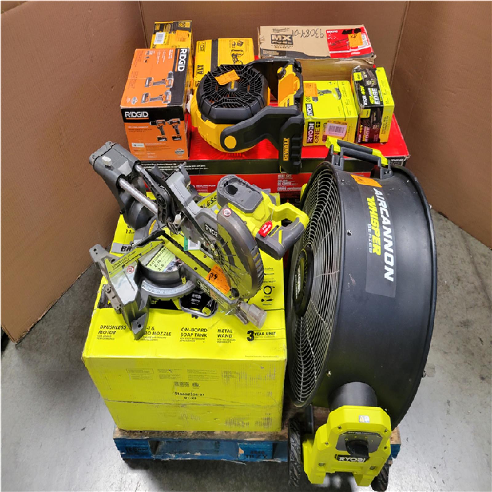 CALIFORNIA AS-IS TOOL PALLET