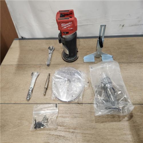 AS-IS- Milwaukee M18 FUEL 18V Cordless Li-Ion Compact Router - Bare Tool
