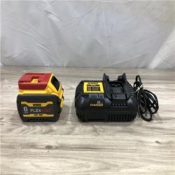 AS-IS DEWALT FLEXVOLT 20V/60V MAX Lithium-Ion 6.0Ah Battery Kit