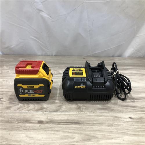 AS-IS DEWALT FLEXVOLT 20V/60V MAX Lithium-Ion 6.0Ah Battery Kit