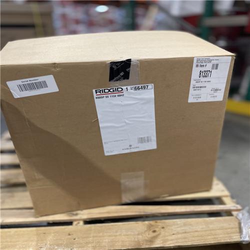 DALLAS LOCATION - RIDGID K-60SP-SE Compact Sectional Drain Cleaning Snake Auger Sewer Machine + Tool Kit and Cable Kit