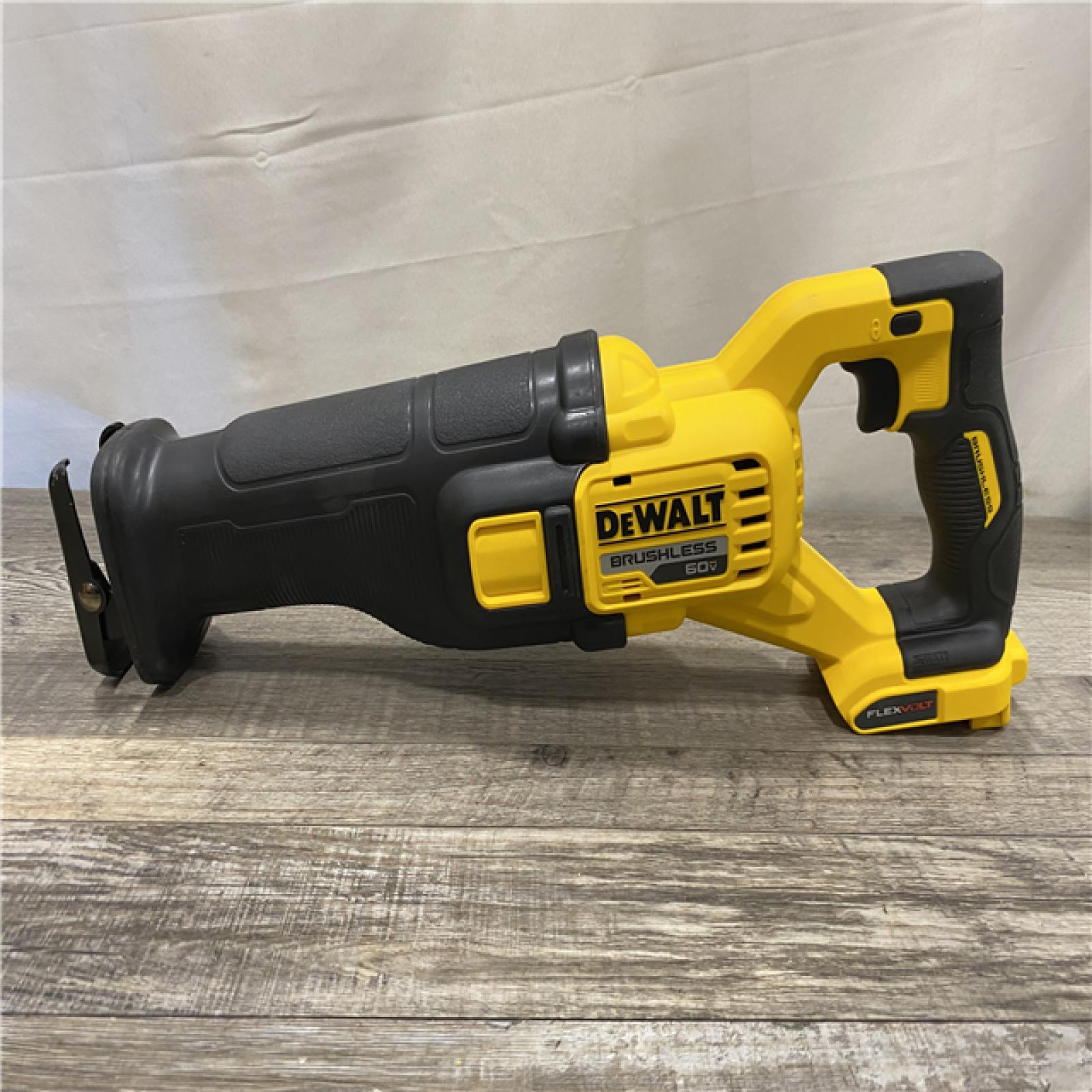 AS-IS DEWALT FLEXVOLT 60V MAX Cordless Brushless Reciprocating Saw (Tool Only)