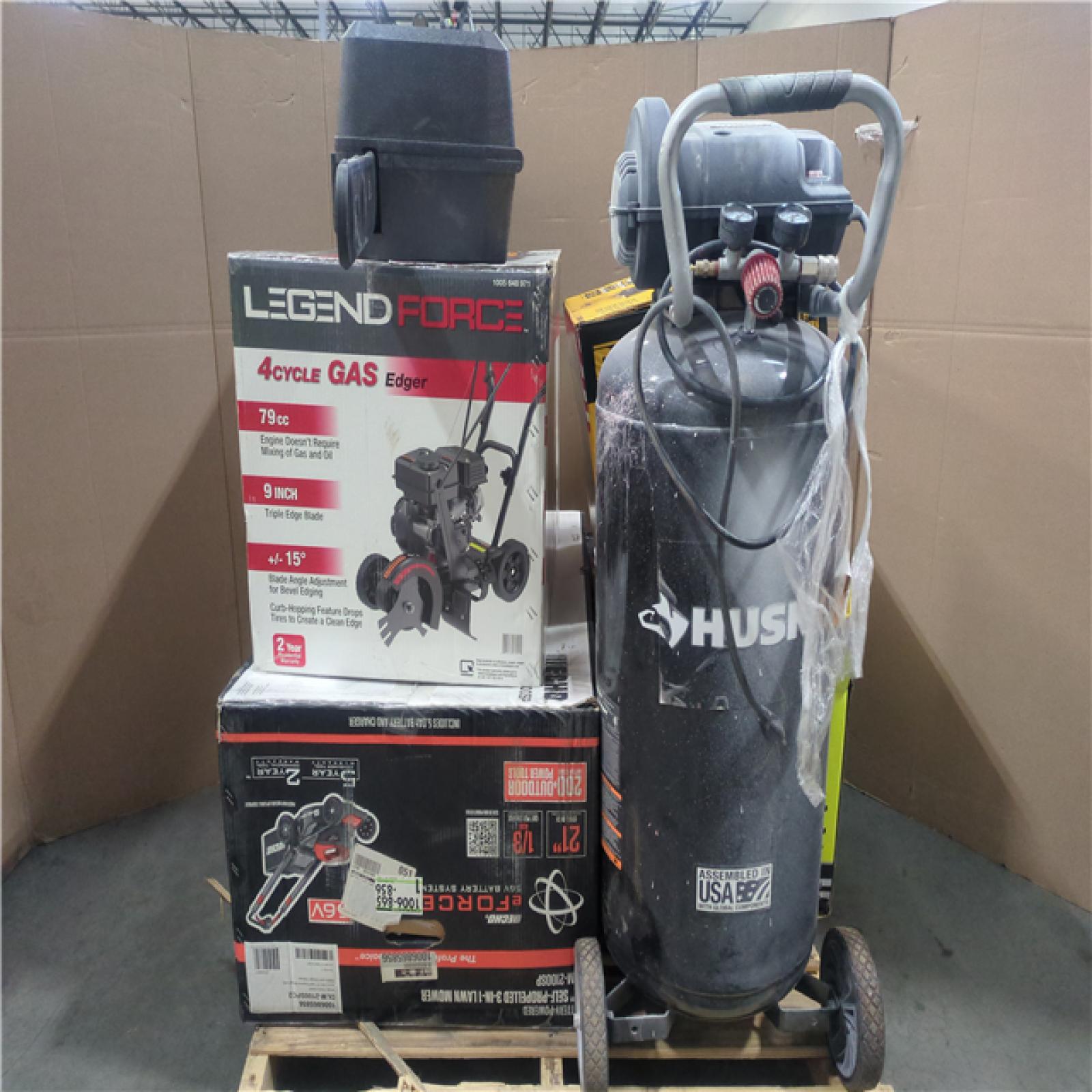 CALIFORNIA AS-IS OUTDOOR POWER EQUIPMENT