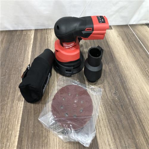 AS-IS Milwaukee 18V Lithium-Ion Brushless Cordless FUEL 5 in. Random Orbit Sander (Tool-Only)