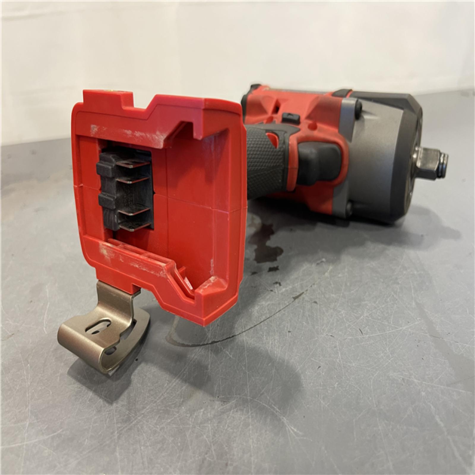 AS-IS - Milwaukee M18 18V Fuel 1/2 Mid-Torque Impact Wrench Cordless Lithium-Ion Brushless W/ Friction Ring