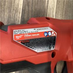 AS-IS Milwaukee FUEL 18-Volt Lithium-Ion Brushless Cordless Gen II 15-Gauge Angled Finish Nailer (Tool-Only)