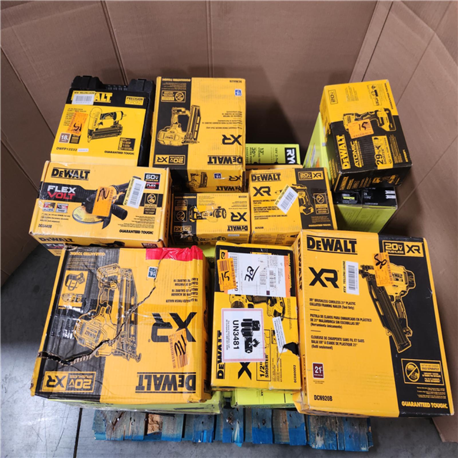 CALIFORNIA AS-IS TOOL PALLET