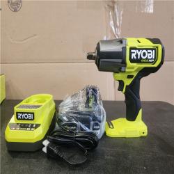 Phoenix NEW RYOBI ONE+ 18V Brushless Cordless 4-Mode 1/2 in. High Torque Impact Wrench Kit with 4.0 Battery and Charger