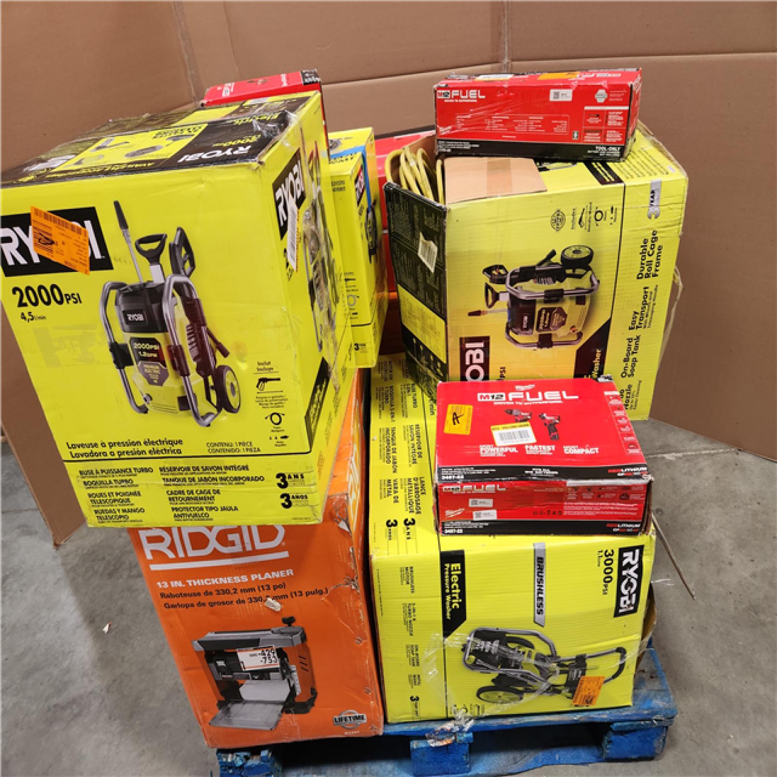 CALIFONIA  AS-IS TOOL PALLET