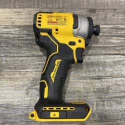 AS-IS DEWALT Atomic 20V Max Lithium-Ion Brushless Cordless Compact 1/4 in. Impact Driver Kit