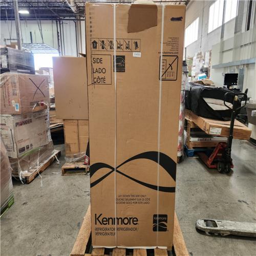 Phoenix Location NEW KENMORE 30 in. Wide 18.1 cu. ft. Top Freezer Refrigerator in Black with Installed Icemaker
