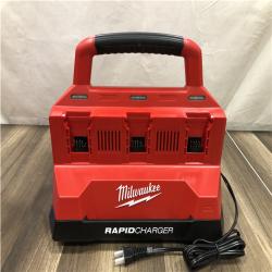 AS-IS Milwaukee 18V Lithium-Ion PACKOUT 6-Port Rapid Charger