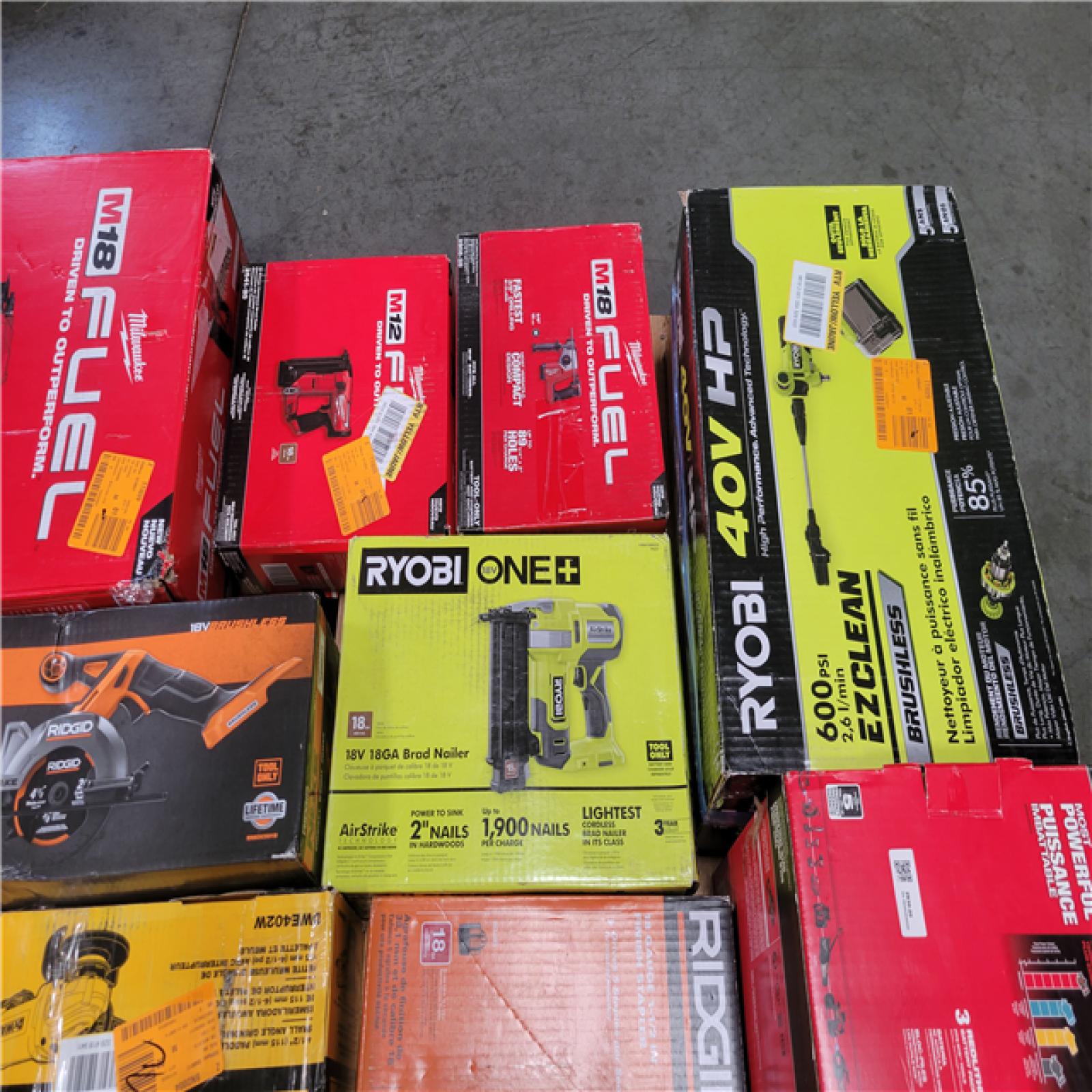CALIFORNIA AS-IS TOOL PALLET