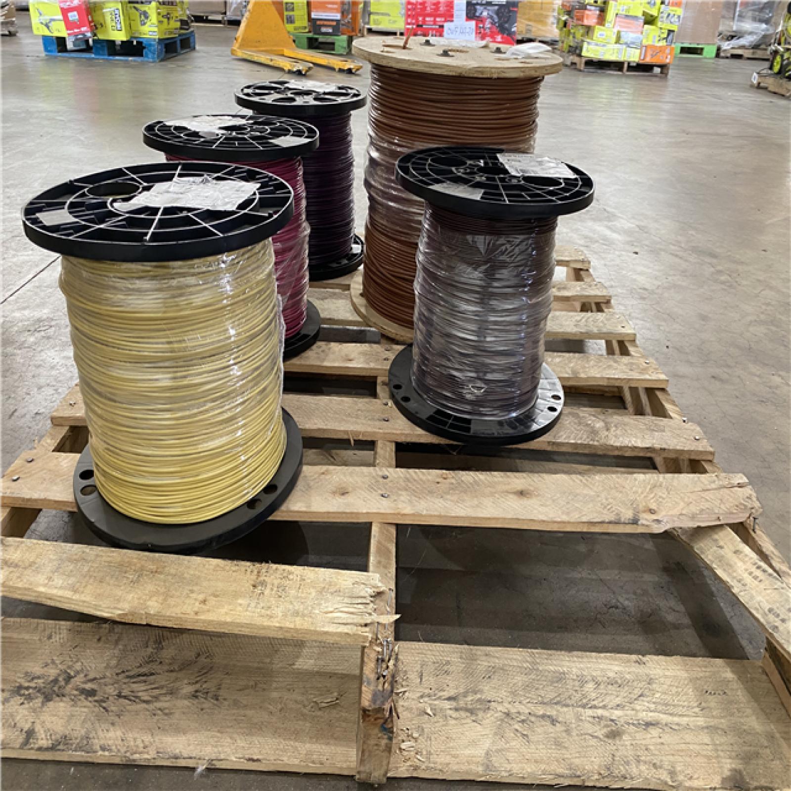 Houston Location AS IS - All Copper Wire (5) Rolls