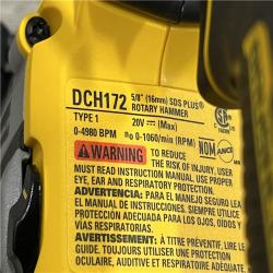 AS-IS DEWALT ATOMIC 20V MAX Cordless Brushless Ultra-Compact 5/8 in. SDS Plus Hammer Drill (Tool Only)