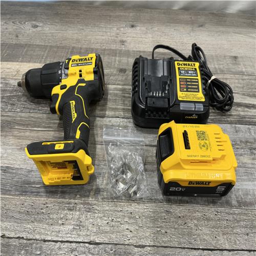 AS-IS DEWALT ATOMIC 20V Lithium-Ion Cordless 1/2 in. Hammer Drill Kit
