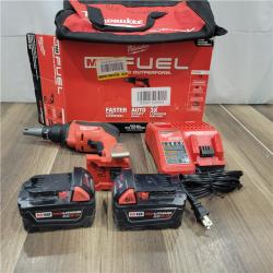 AS-IS Milwaukee M18 FUEL Lithium-Ion Brushless Cordless Drywall Screwgun Kit