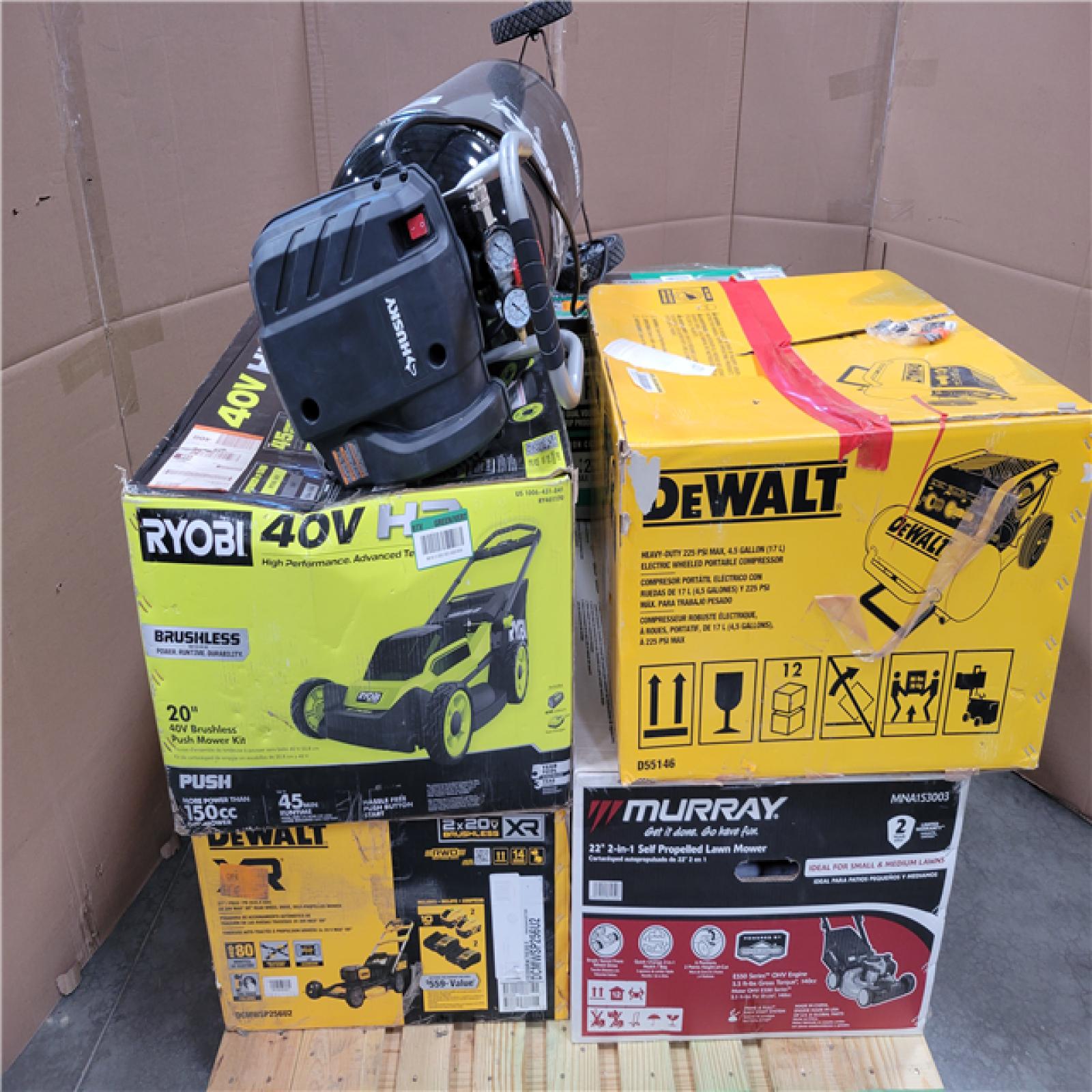 CALIFORNIA AS-IS OUTDOOR POWER EQUIPMENT