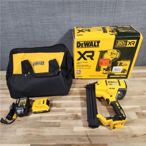 HOUSTON LOCATION - AS-IS DEWALT 20V MAX XR 18 Gauge Brad Nailer Kit