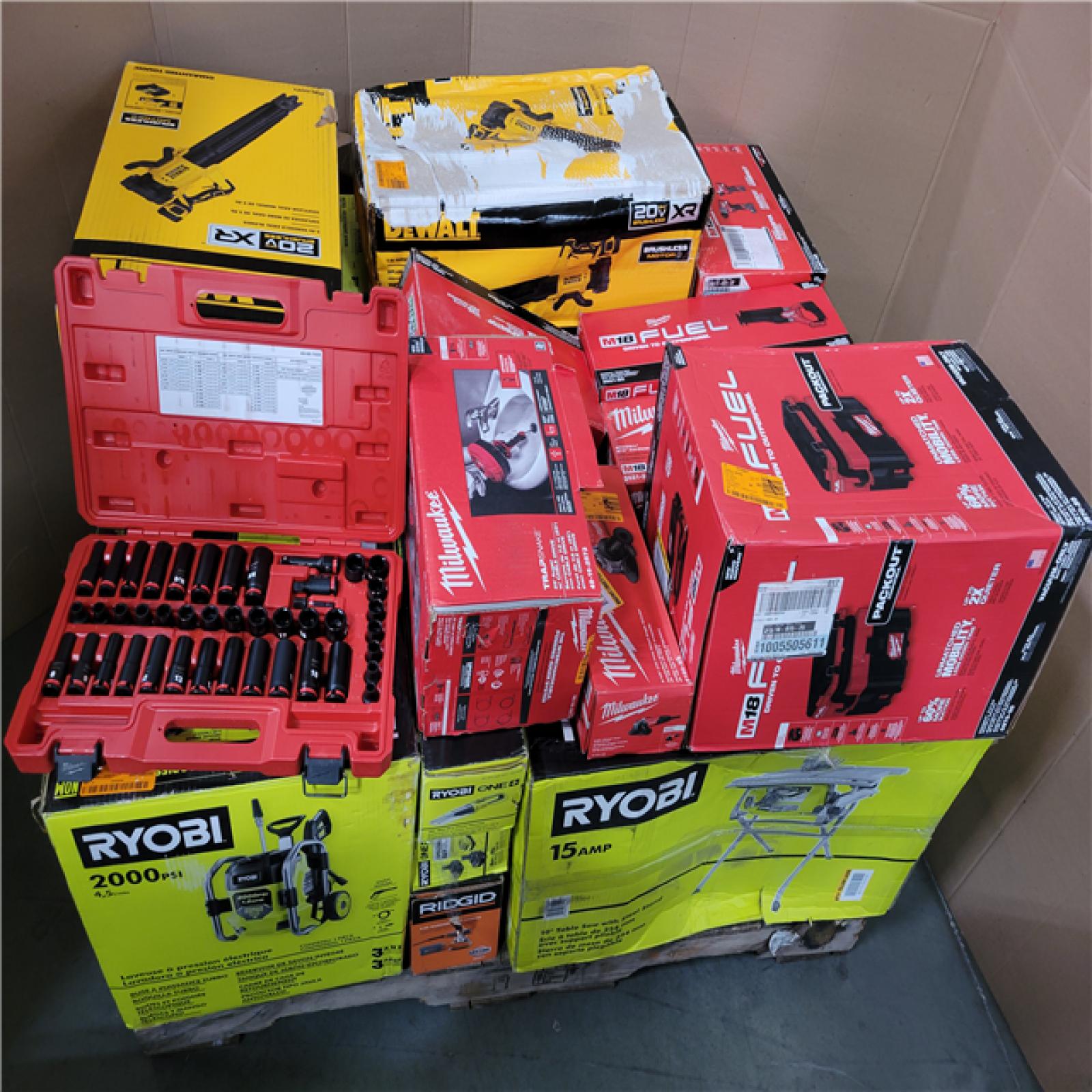 CALIFORNIA AS-IS TOOL PALLET