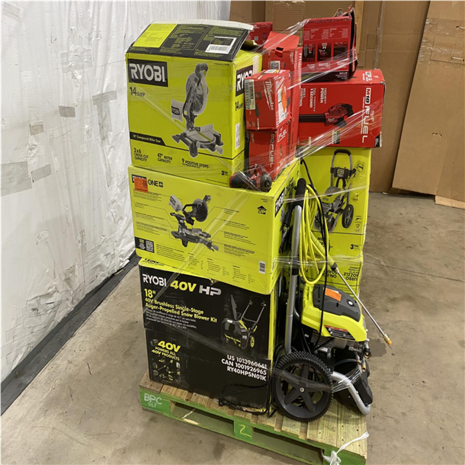 Houston Location - AS-IS Tool Pallet